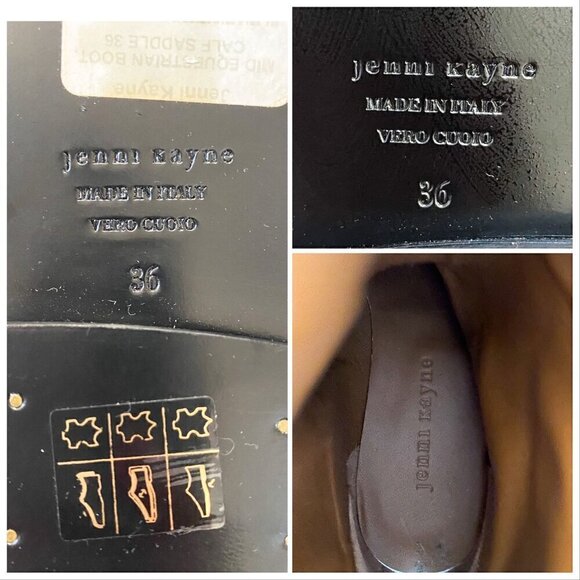 New Jenni Kayne Mid Equestrian Boot Saddle Brown 36EU - Picture 8 of 14